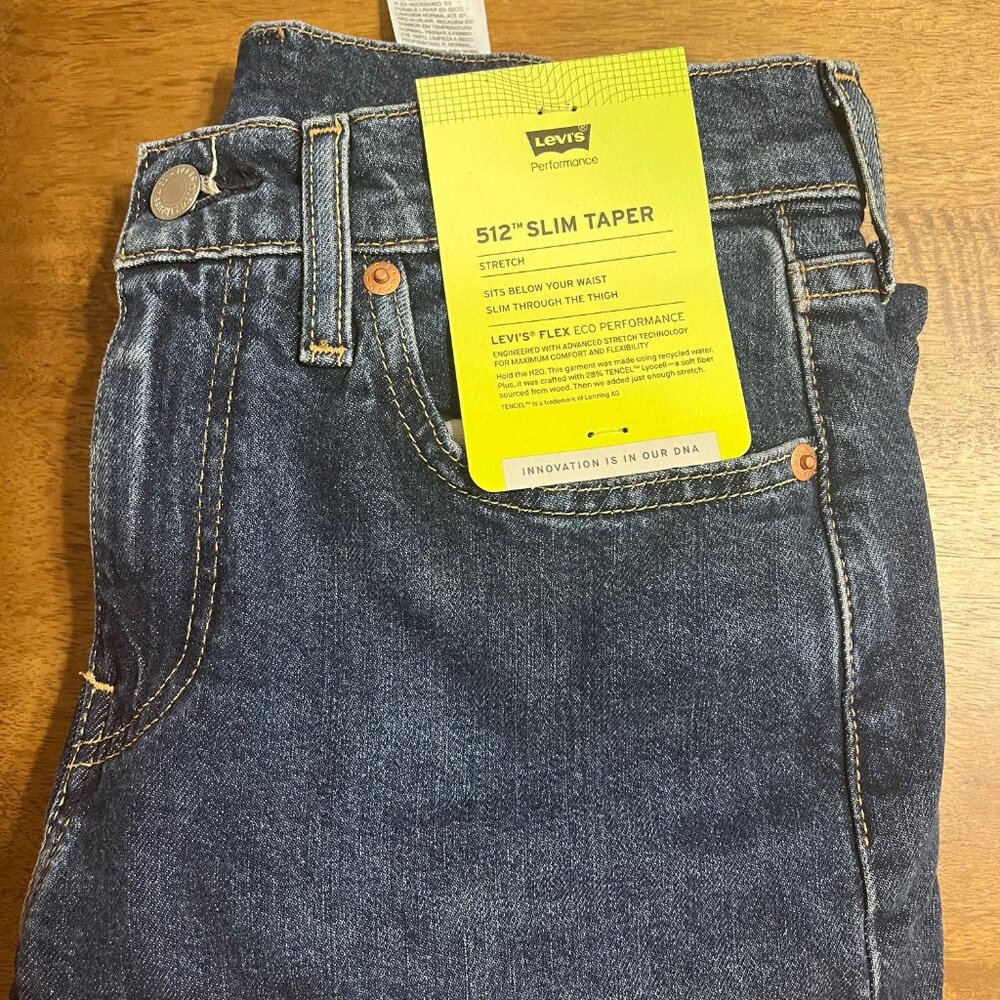 New with tags - Levi's Men's 512 jeans  (28x30)
